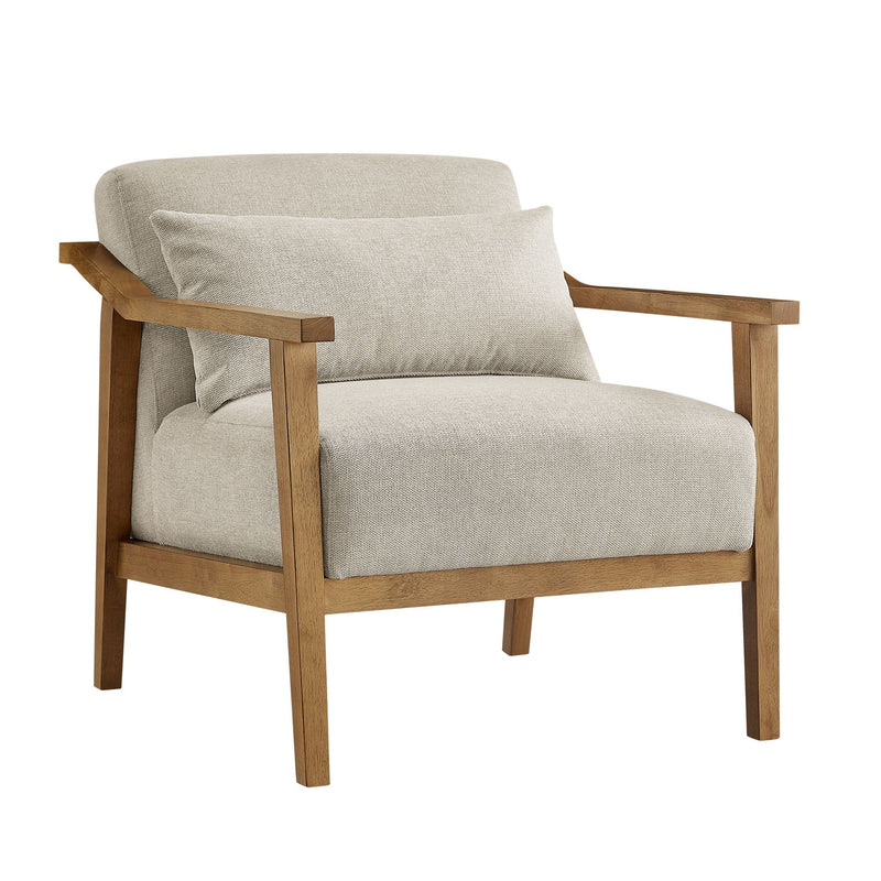Reagan - Arm Accent Chair With Lumbar Pillow by HouseOfZazla