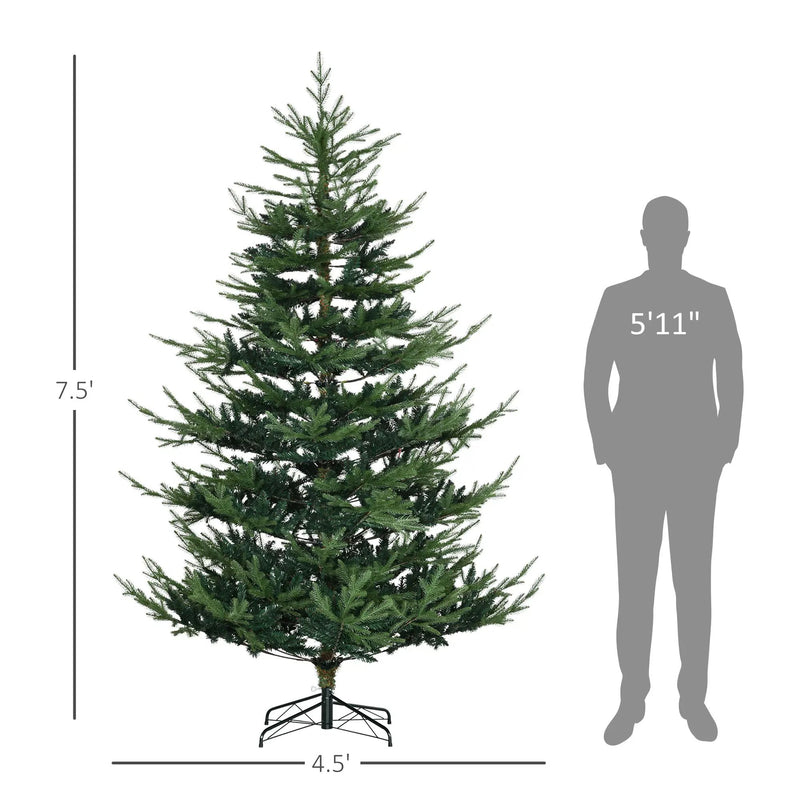 Nordic Pine Hinged Christmas Tree by HouseOfZazla
