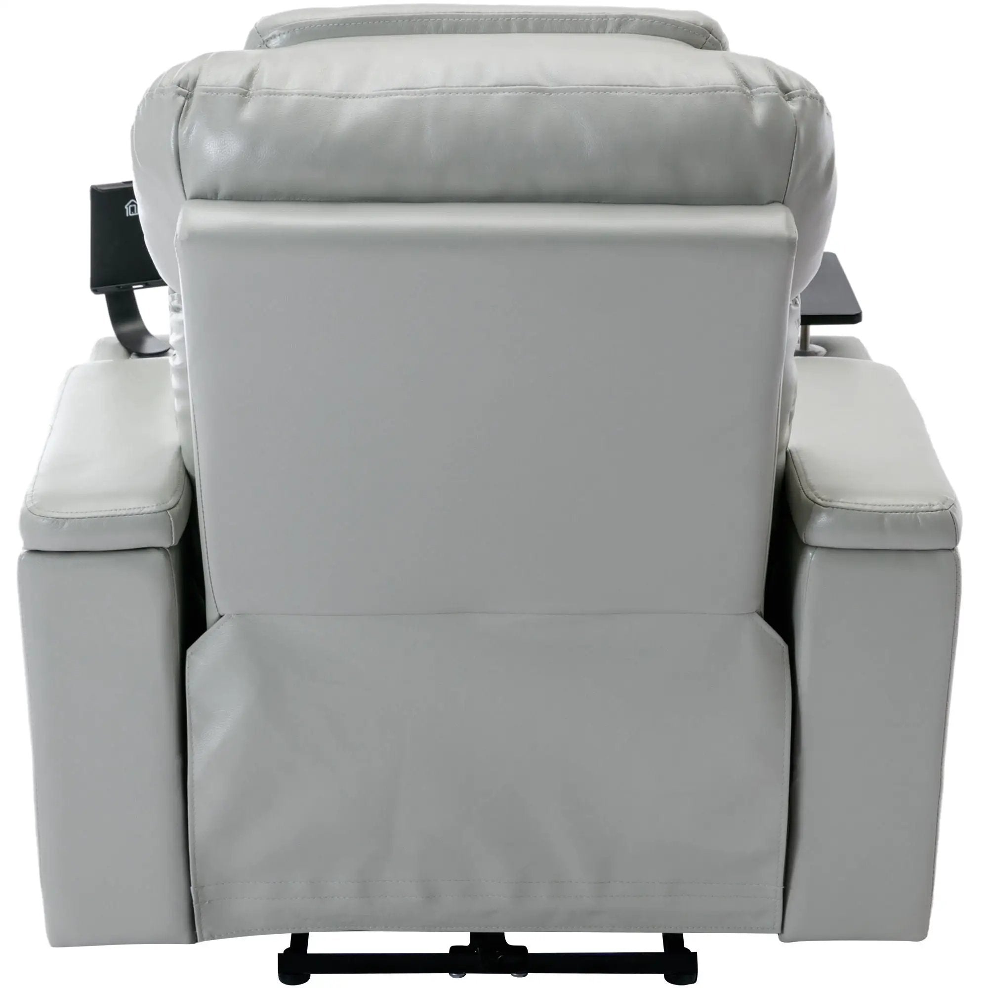 Power Motion Recliner Electric Power Recliner With USB Charging Port, Hidden Arm Storage, Convenient Cup Holder And tooth Speaker by HouseOfZazla