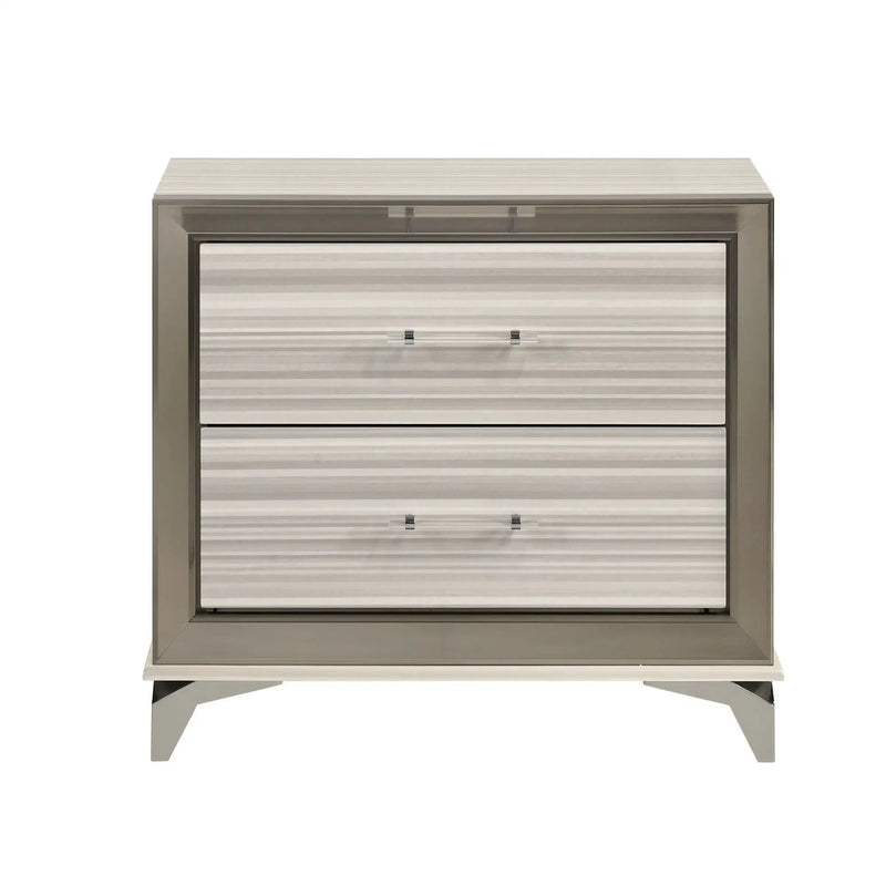 Star - Nightstand - White by HouseOfZazla