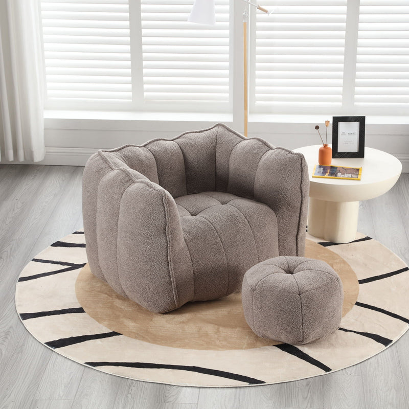 Soft Bean Bag Chair With High Resilient Foam by HouseOfZazla