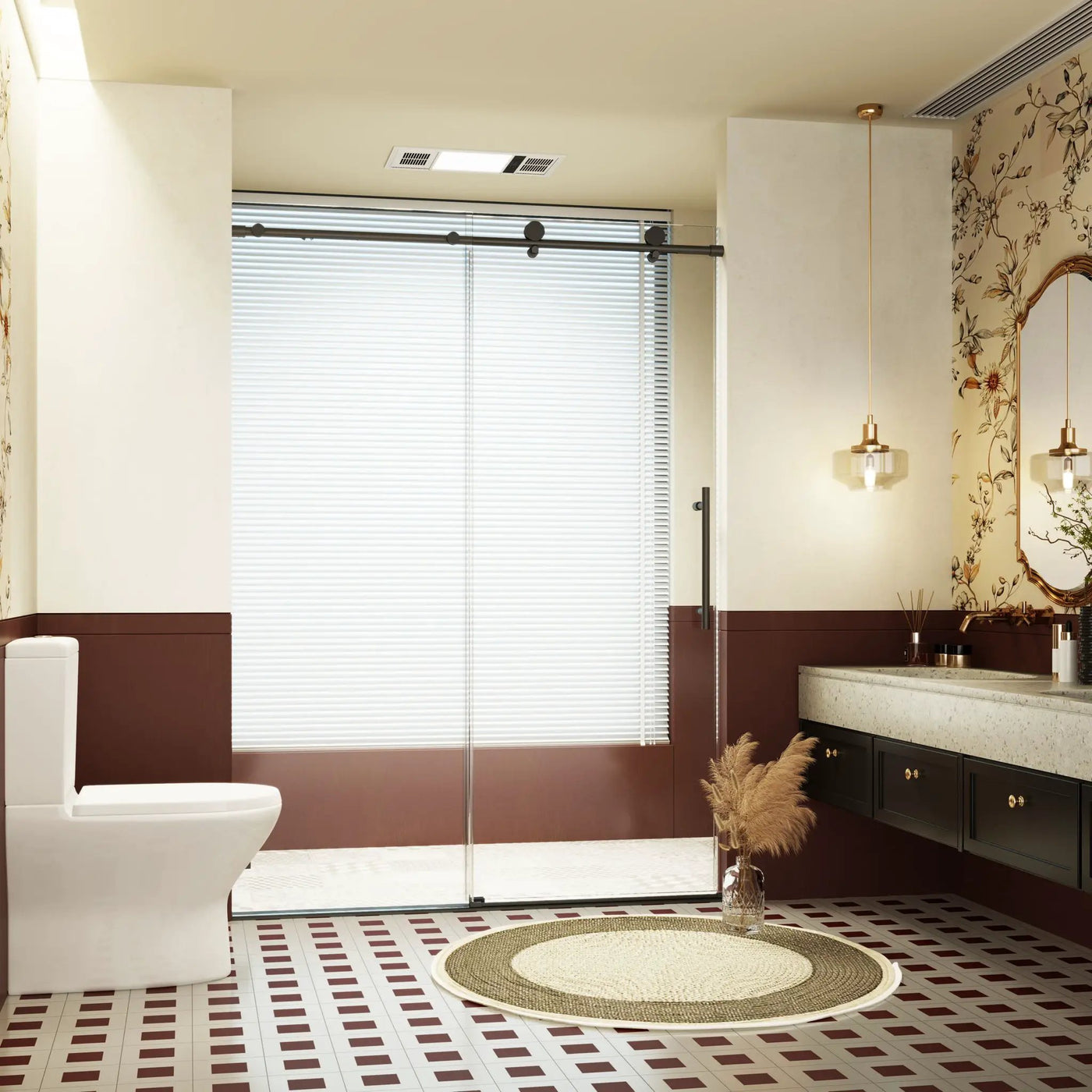 Frameless Single Sliding Soft Close Shower Doors, 5/16" Sgcc Tempered Glass by HouseOfZazla