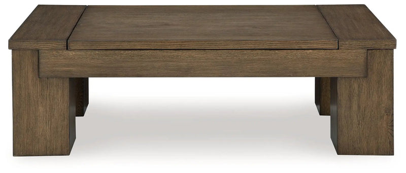 Rosswain - Lift Top Cocktail Table - Warm Brown by Unique Piece Furniture