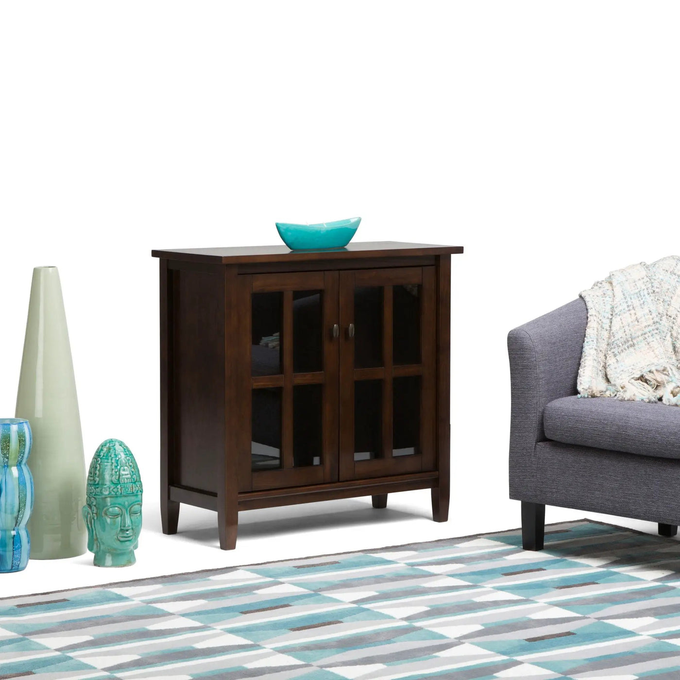 Warm Shaker - Handcrafted Low Storage Cabinet by HouseOfZazla