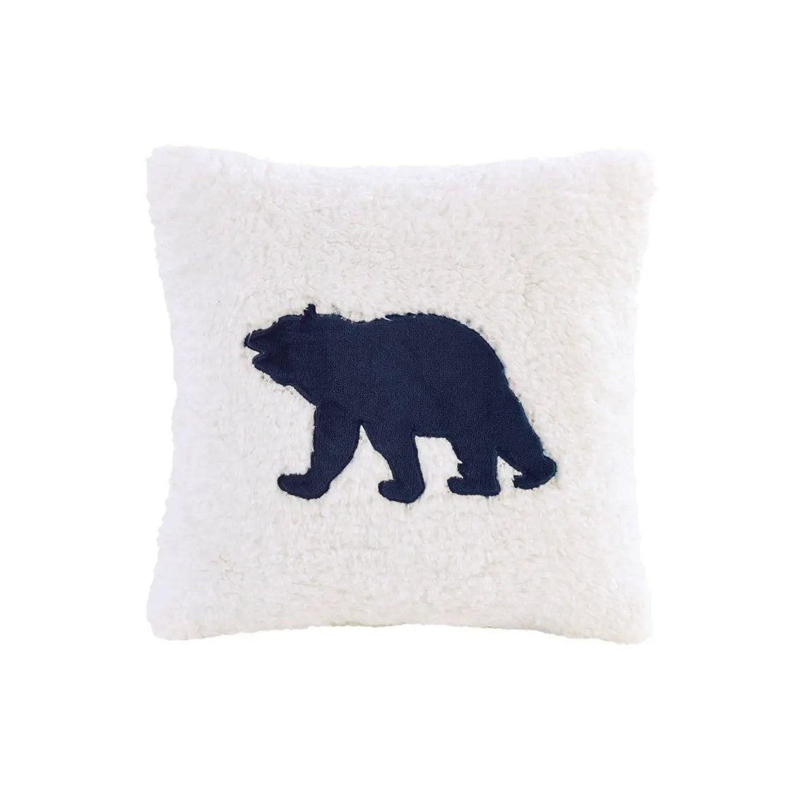 Full/Queen Plush to Sherpa Down Alternative Comforter Set by HouseOfZazla