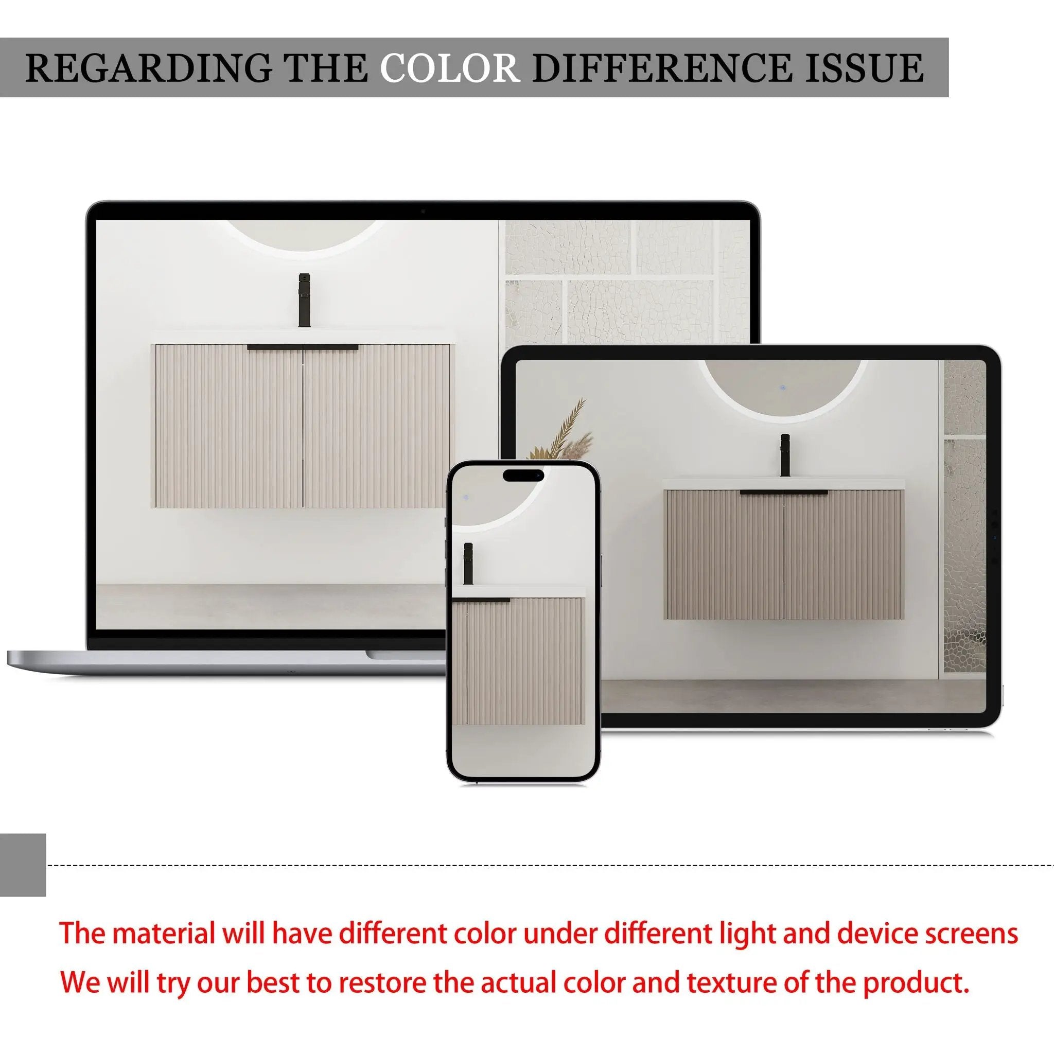 Contemporary Wall Mounted Bathroom Vanity With Resin Double Sink by Unique Piece Furniture