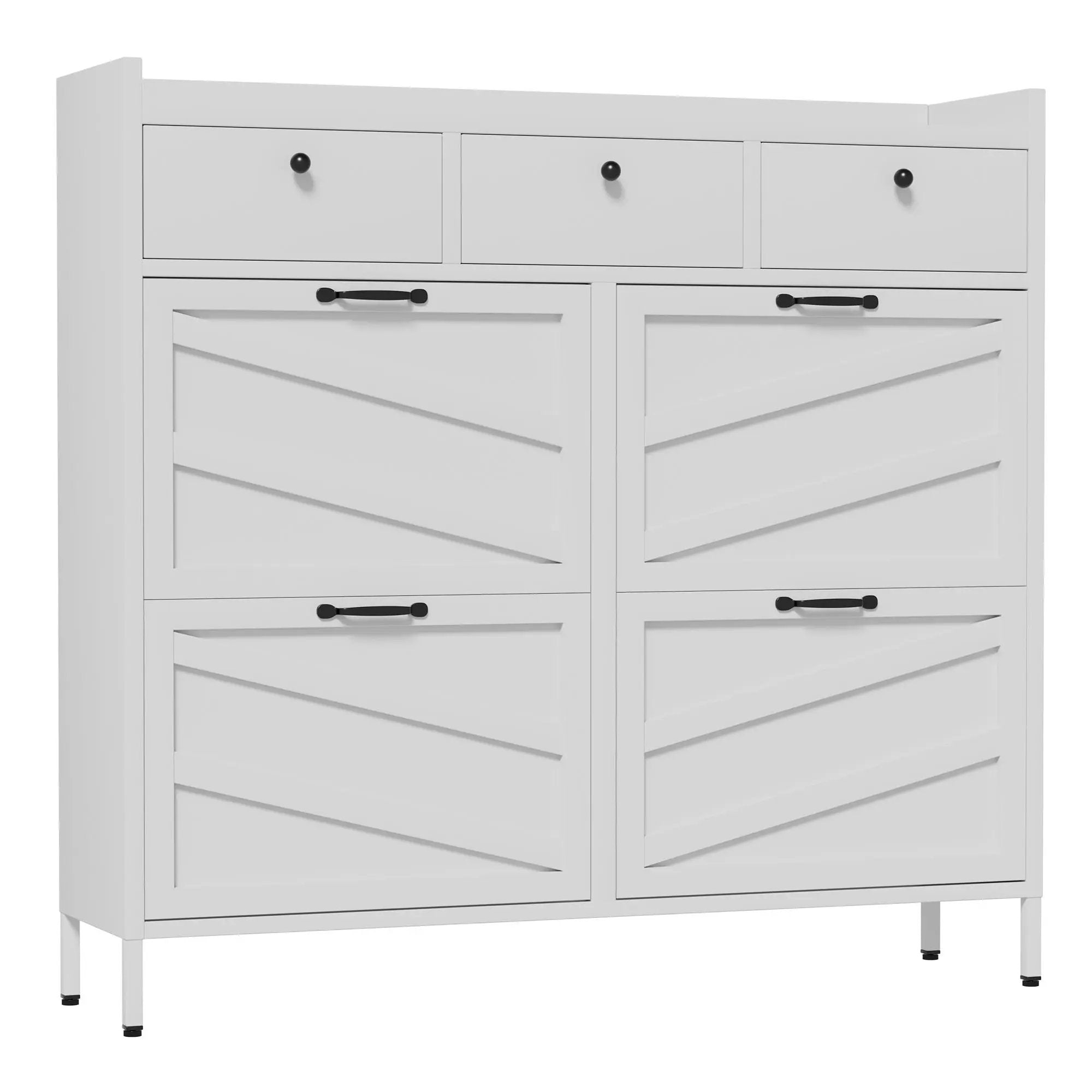 Shoe Cabinet With Flip Drawers by HouseOfZazla
