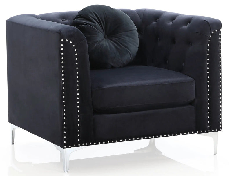 Contemporary Sloped Arm Chair by HouseOfZazla