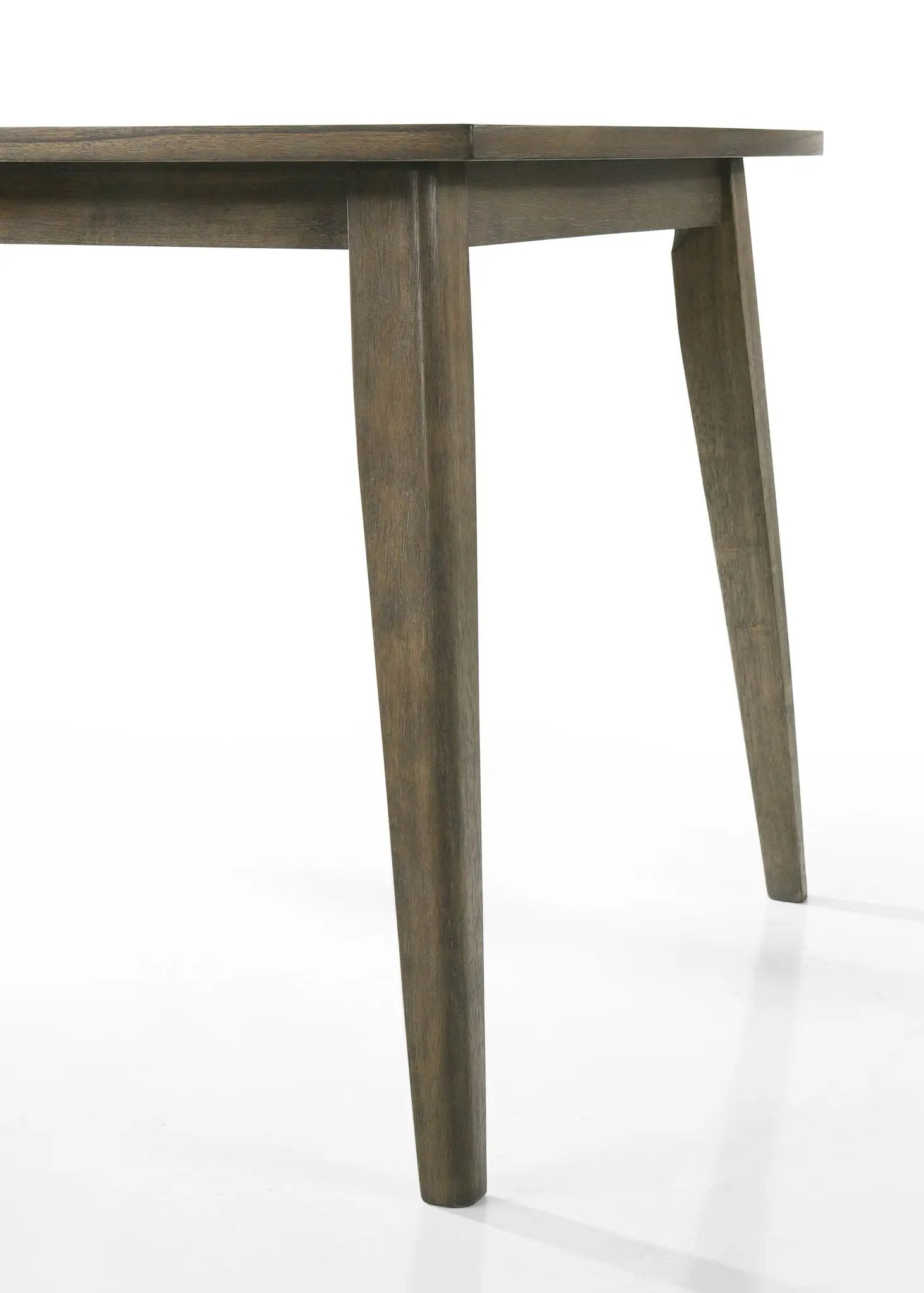Bistro - Wide Contemporary Rectangle Dining Table With Extension Leaf by Unique Piece Furniture