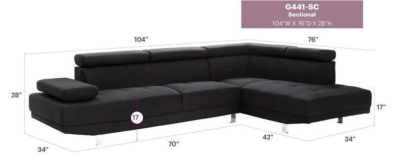 Riveredge - Comfort Sectional by HouseOfZazla