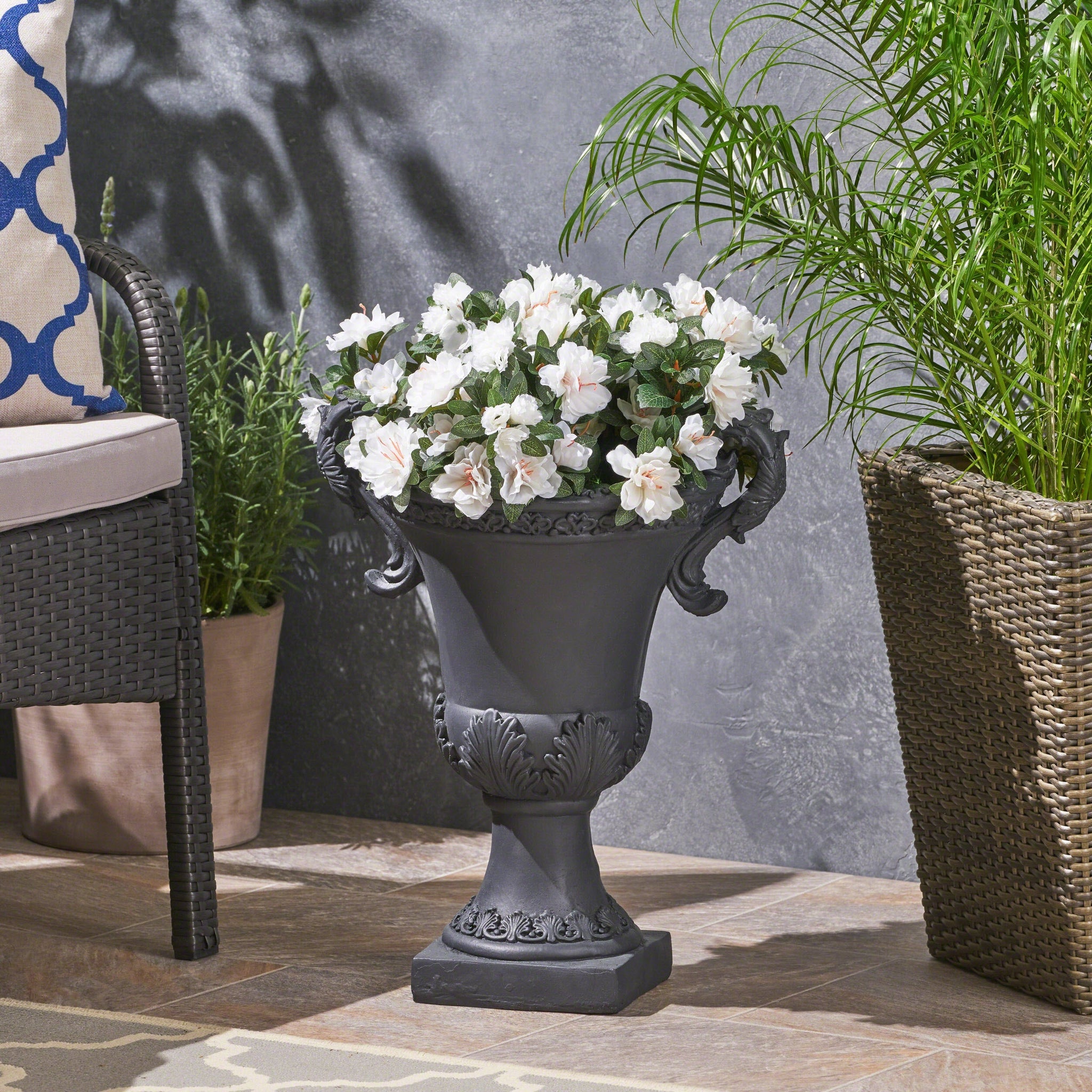 Delphine Urn Planter by HouseOfZazla