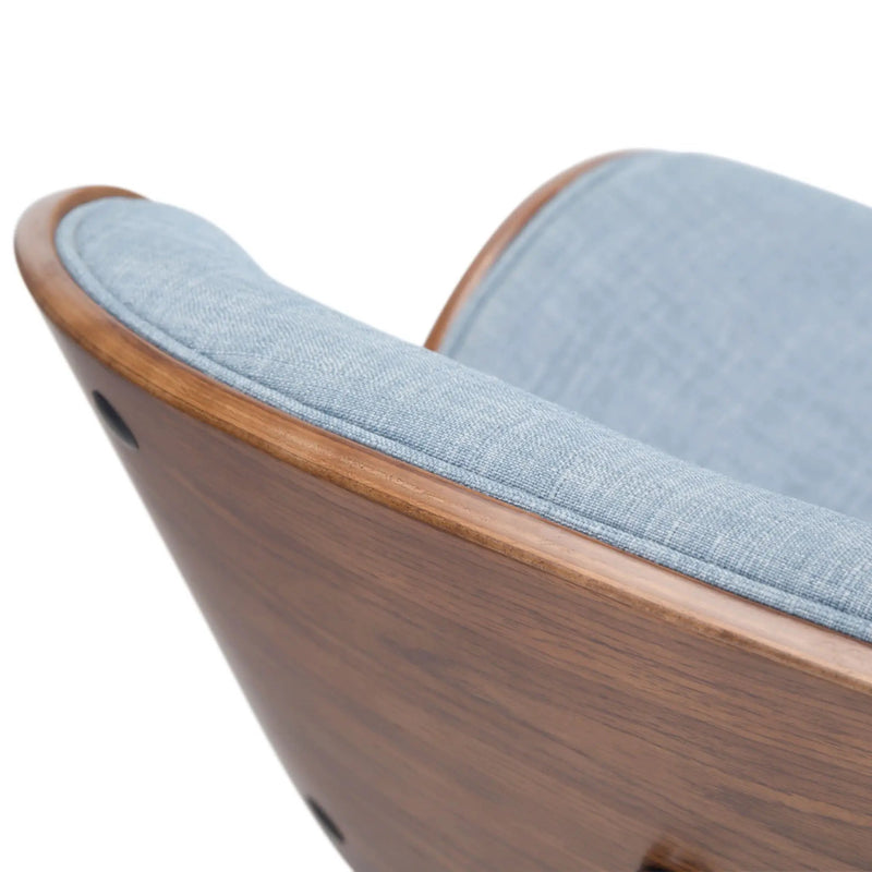 Marana - Multifunctional Handcrafted Bentwood Adjustable Swivel Bar Stool by Unique Piece Furniture