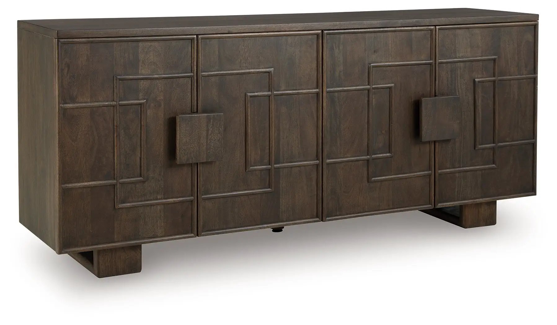 Cato - Accent Cabinet - Dark Brown by Unique Piece Furniture