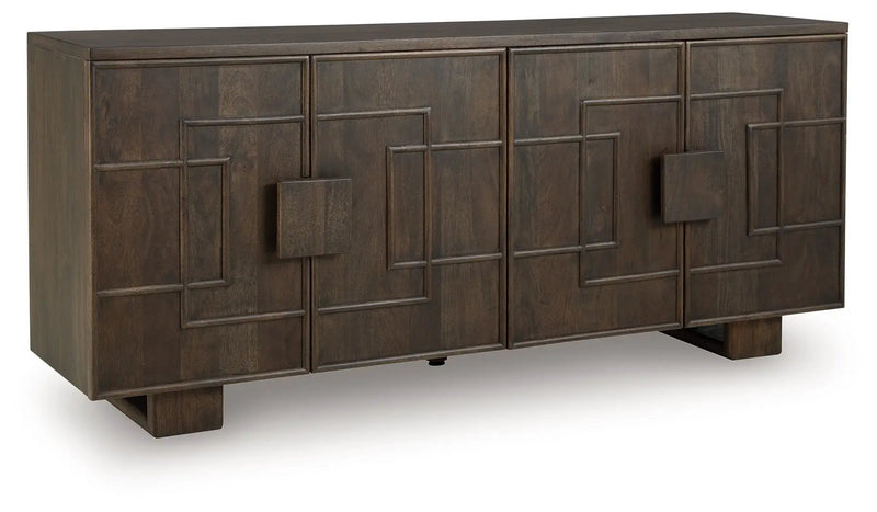 Cato - Accent Cabinet - Dark Brown by Unique Piece Furniture