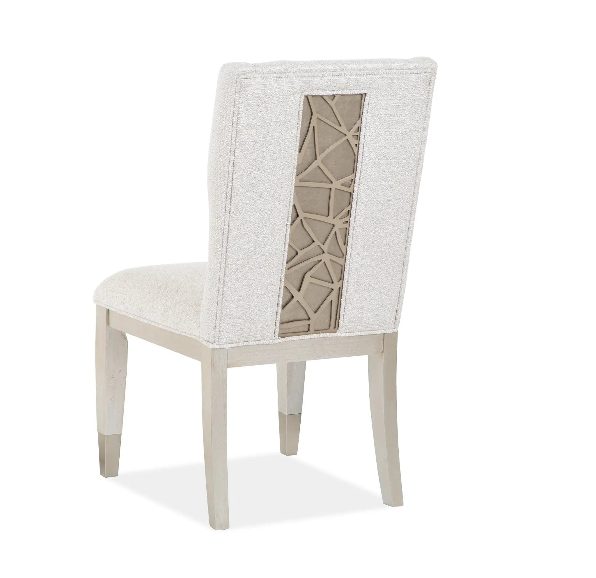 Lenox - Upholstered Host Side Chair (Set of 2) - Warm Silver by Unique Piece Furniture