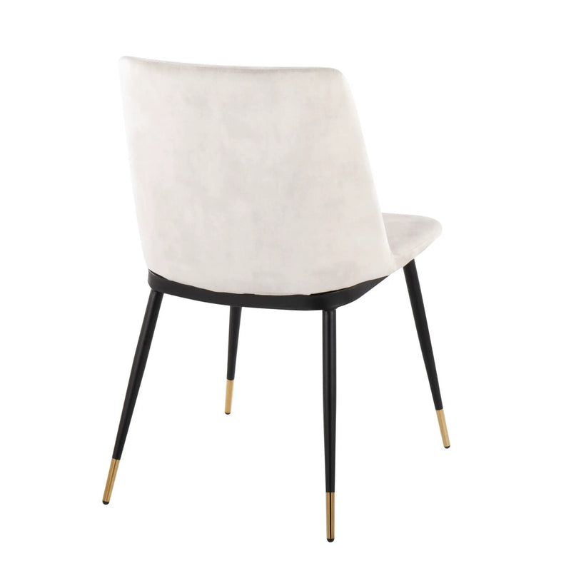 Wanda - Contemporary Chair (Set of 2) - Black / Beige by Unique Piece Furniture