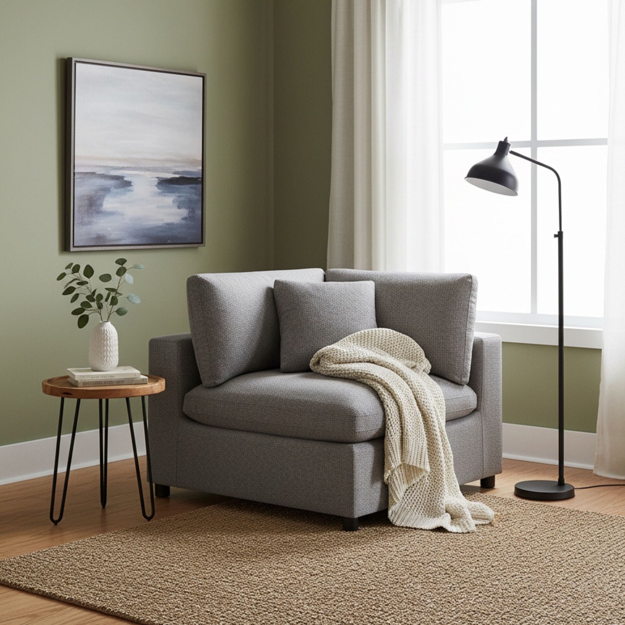 Cassandra - Corner Wedge Chair by HouseOfZazla