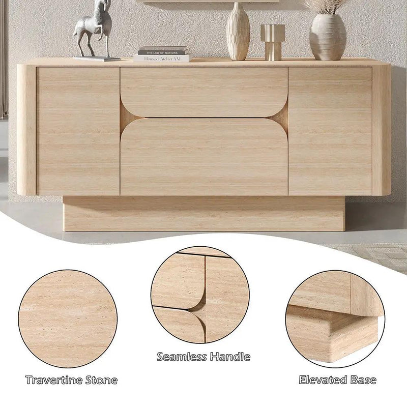 Inca - Server - Beige by Unique Piece Furniture