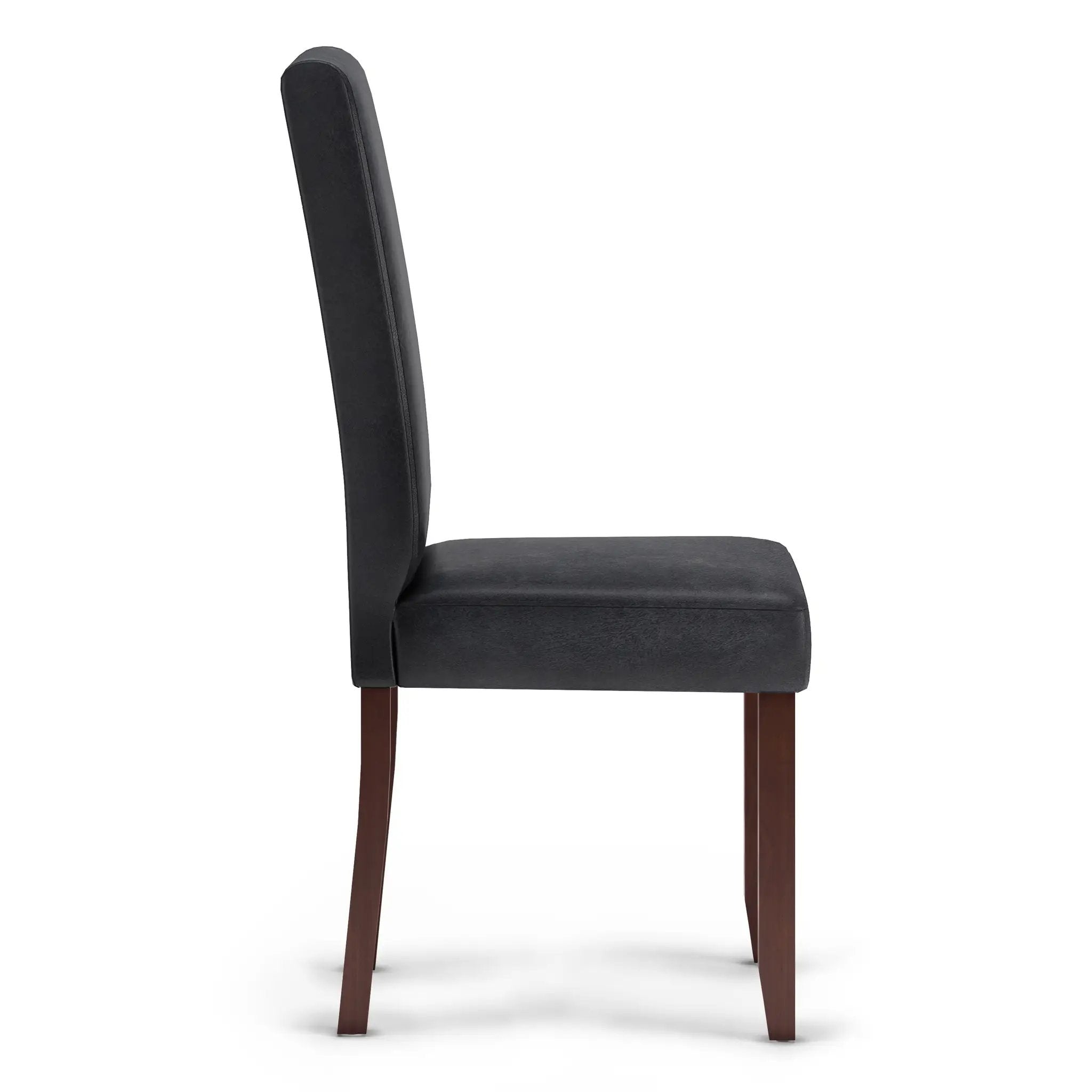 Acadian - Parson Dining Chair (Set of 2) - Distressed Black by Unique Piece Furniture