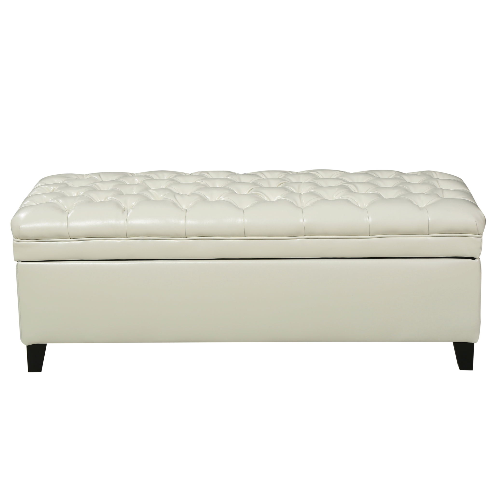 Juliana Storage Ottoman With Birch Legs by HouseOfZazla