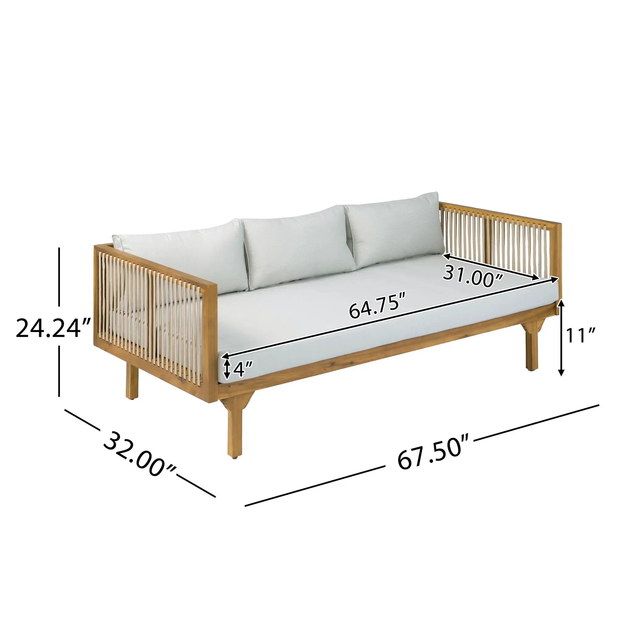 Outdoor Patio Sofa by HouseOfZazla