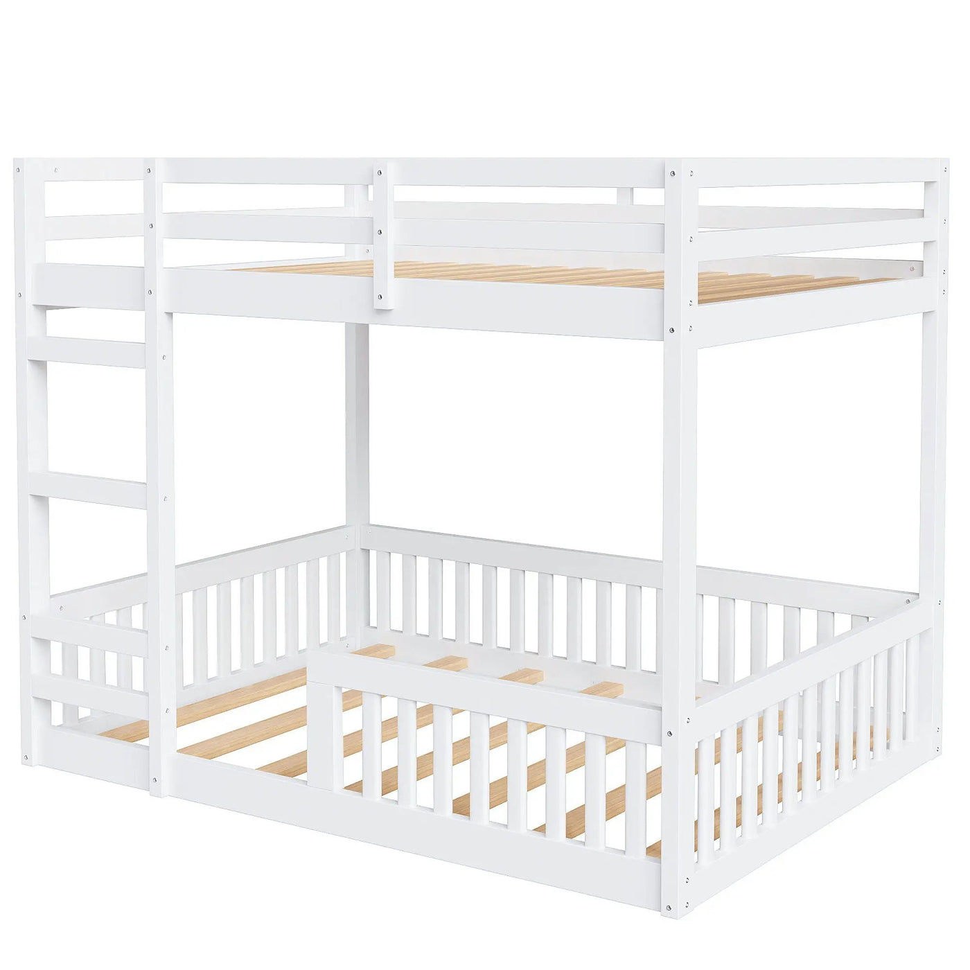 Stylish Bunk Bed With Ladder And Guardrails by HouseOfZazla
