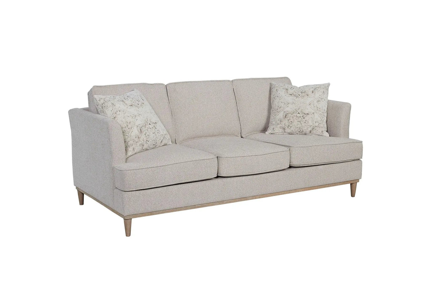 Sofa With 3 Reversable Cushions And 2 Pillows by Unique Piece Furniture