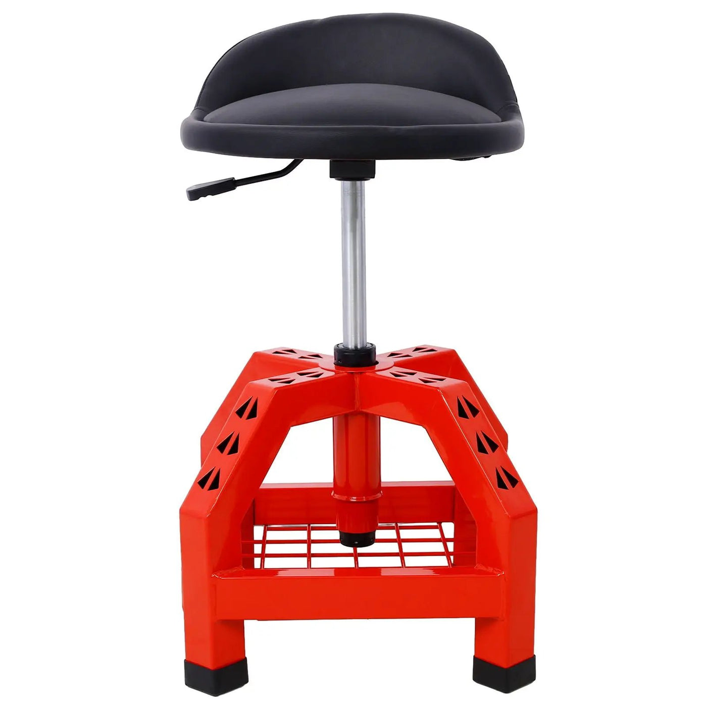 Pneumatic 360 Degree Swivel Stool, Mechanics Rolling Creeper Seat, Heavy Duty Rolling Mechanics Stool, Shop Stool With Casters by HouseOfZazla