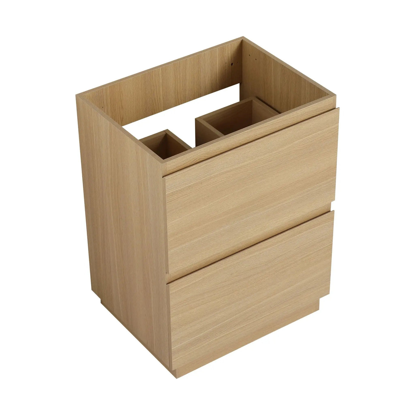 Modern Freestanding Bathroom Vanity Cabinet With Double Drawer by HouseOfZazla