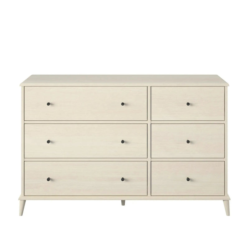 Farnsworth - 6 Drawer Dresser - Ivory by Unique Piece Furniture