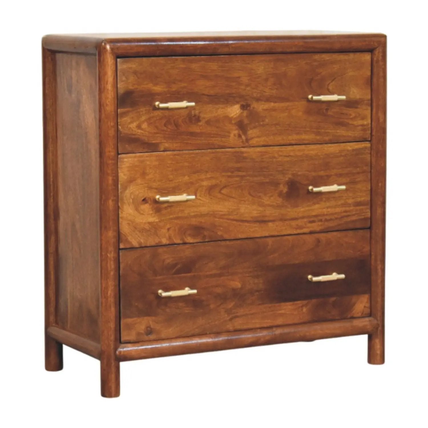 Regency - 3 Drawer Chest - Brown by Unique Piece Furniture
