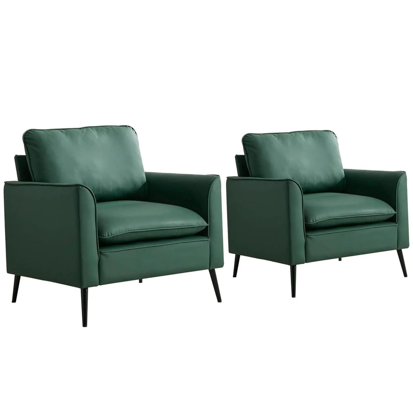 Nordic Retro Light Luxury Upholstered Sofa Chair by Unique Piece Furniture