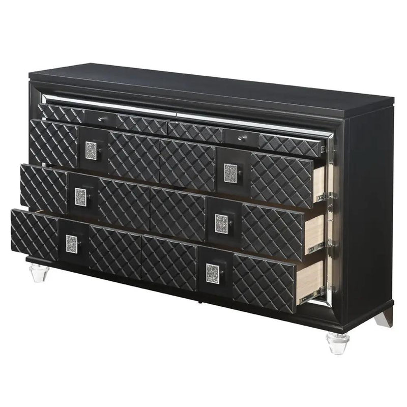 Sawyer - Commode - Gris métallisé