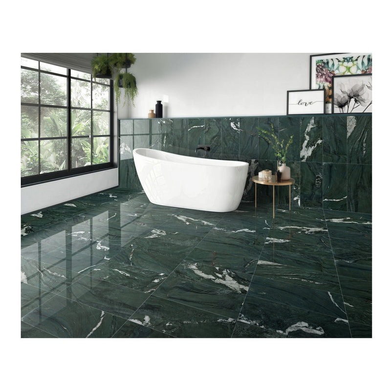 Natural Marble Polished Tile For Wall And Floor (Set of 4) by HouseOfZazla