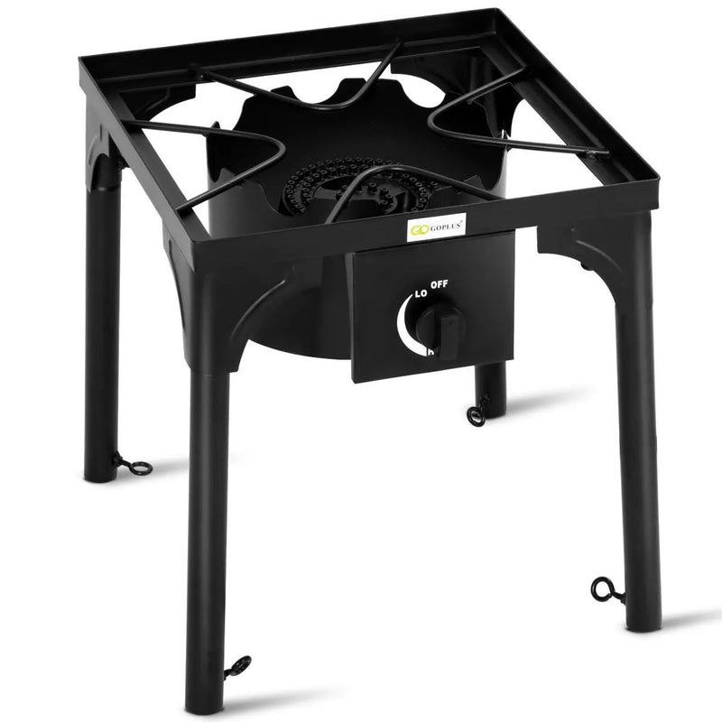 100000 BTU Portable Propane Outdoor Camp Stove with Adjustable Legs by DirectDeals