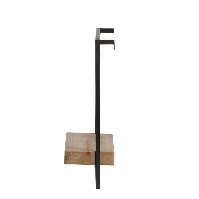 Wall Shelf, Wall Hanging Decor, Home Decor Accent - Black / Brown by Unique Piece Furniture