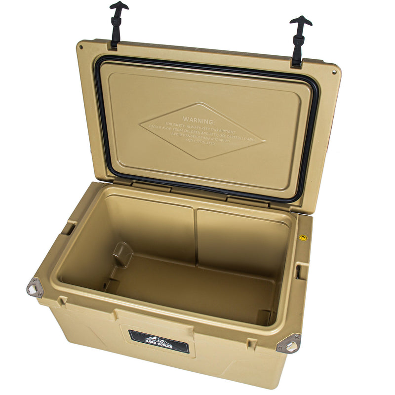 110 Quart Khaki Rotomolded Insulated Ice Chest by HouseOfZazla