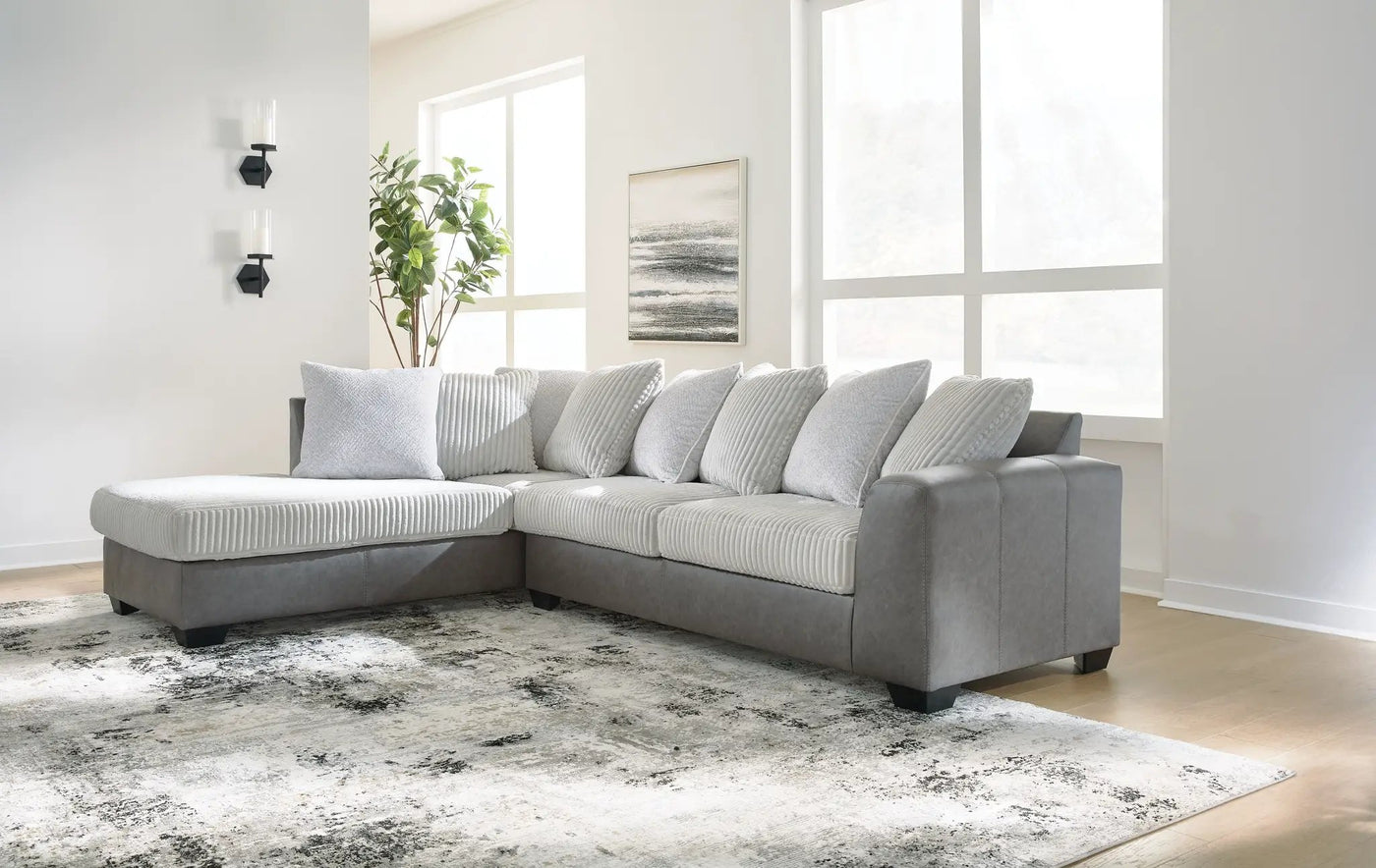 Clairette Court - Sectional by Unique Piece Furniture