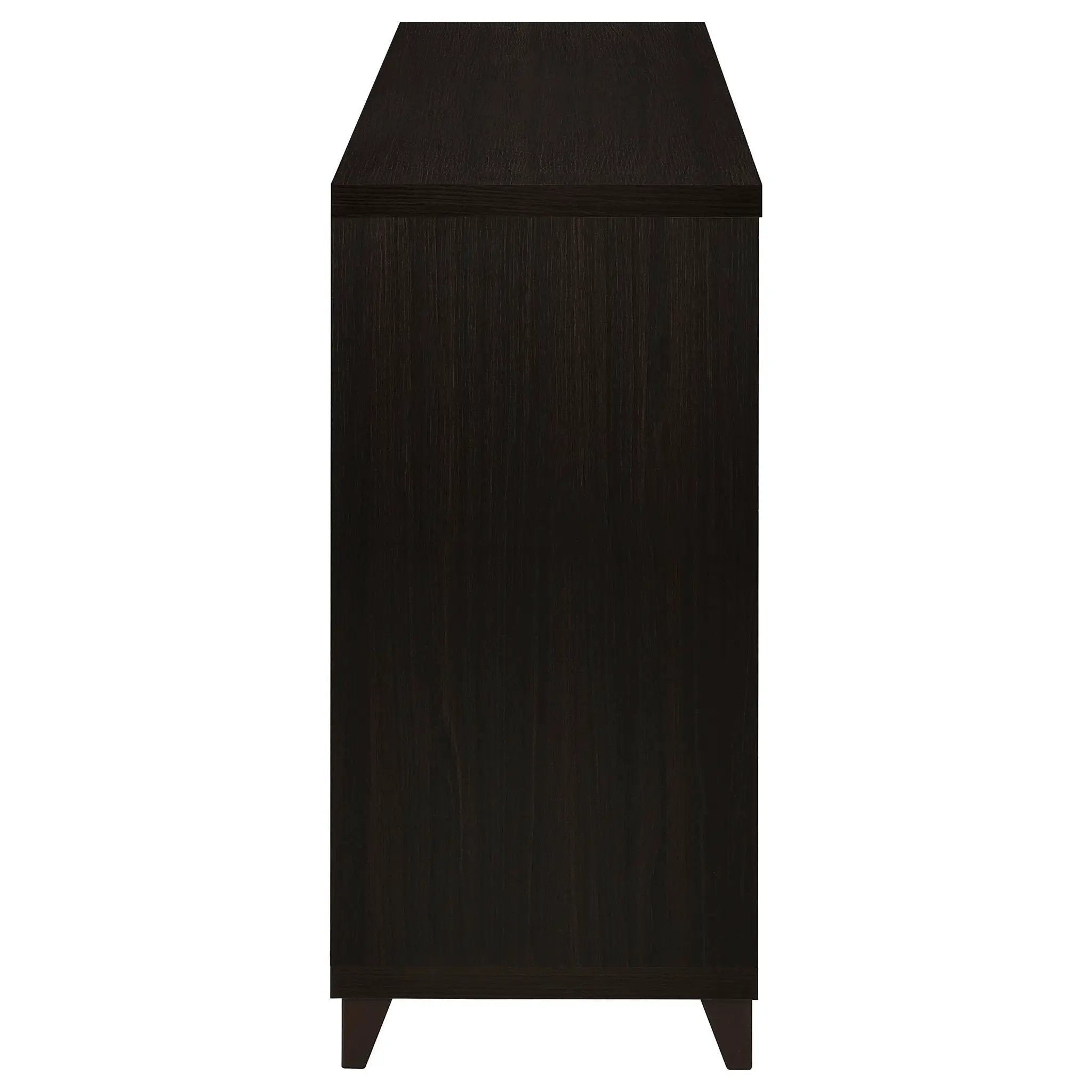 Nyler - 3 Drawer Rectangular TV Console - Cappuccino