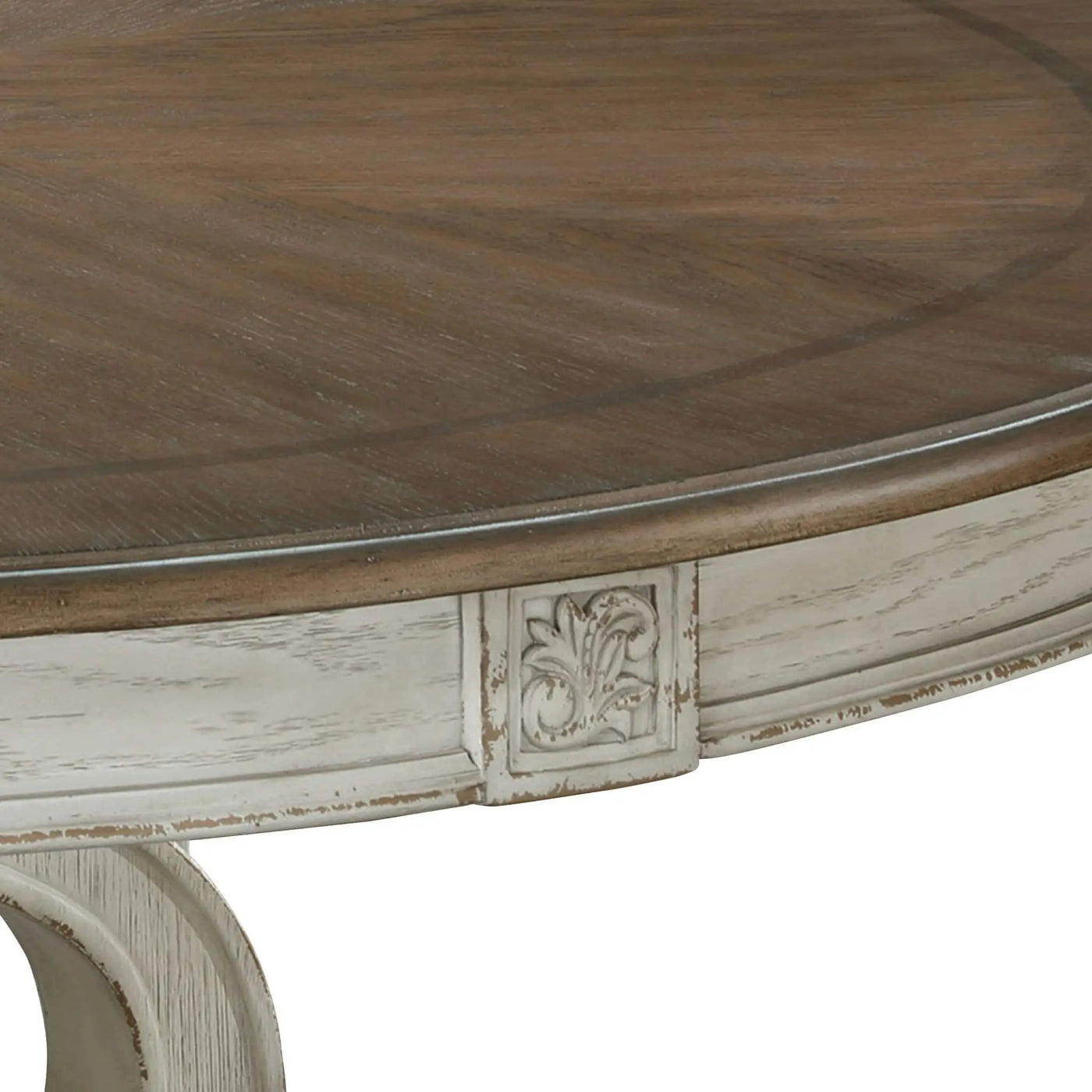 Elegant Dining Set Round Table And Side Chairs by HouseOfZazla