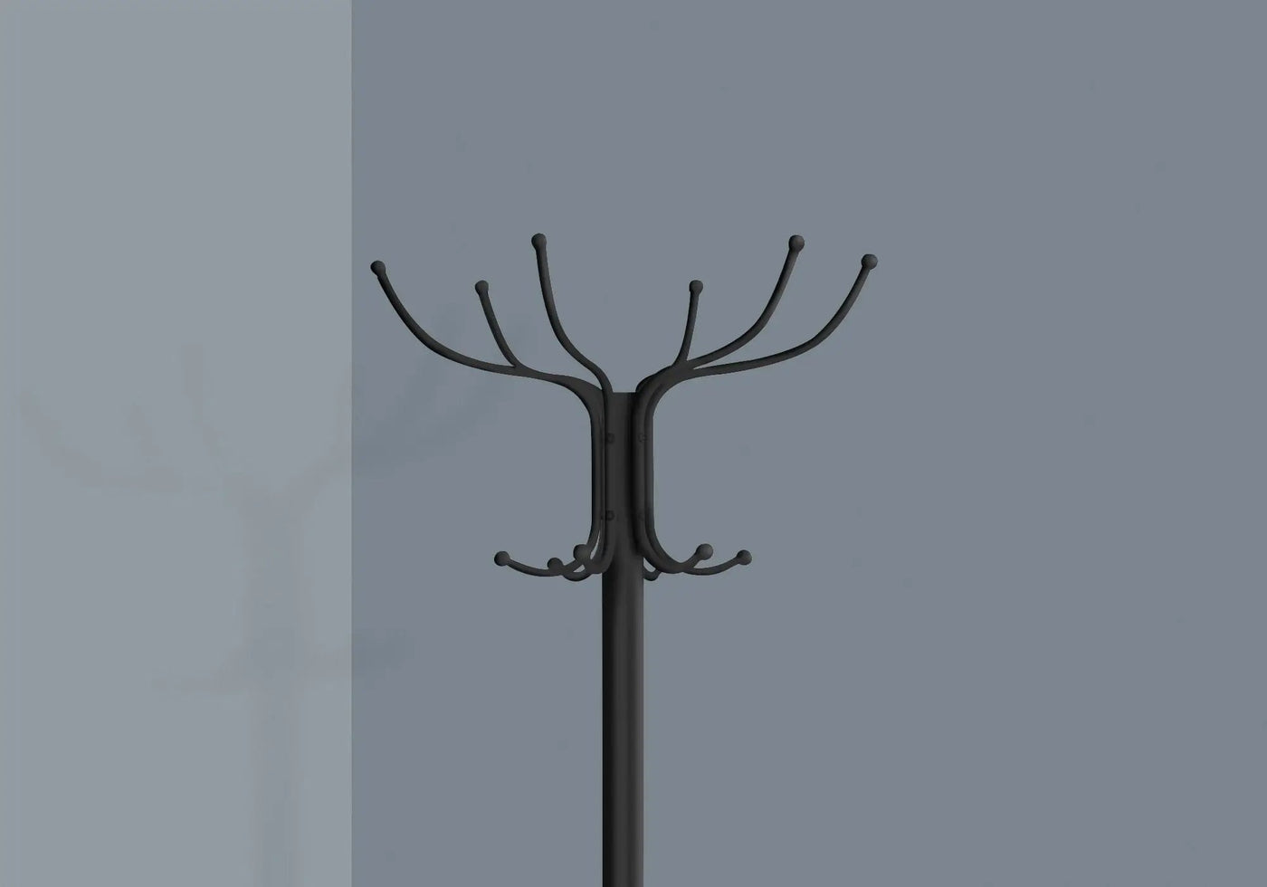 Coat Rack, Hall Tree, Free Standing, 12 Hooks, Entryway, 70"H, Umbrella Holder, Contemporary & Modern by Unique Piece Furniture