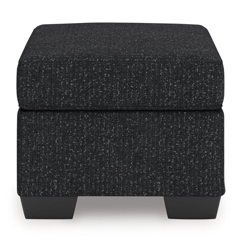 Jasmine Peaks - Ottoman - Coal by Unique Piece Furniture