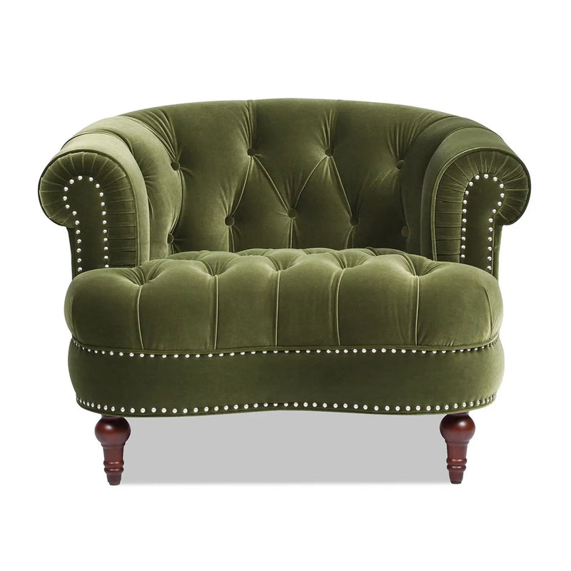 La Rosa - Victorian Tufted Upholstered Accent Chair by Unique Piece Furniture