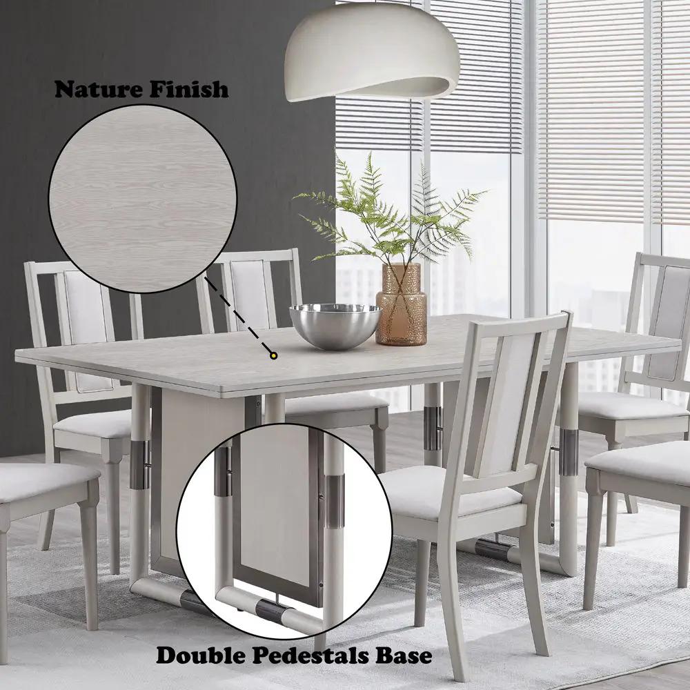Marta - Dining Table - Natural by Unique Piece Furniture