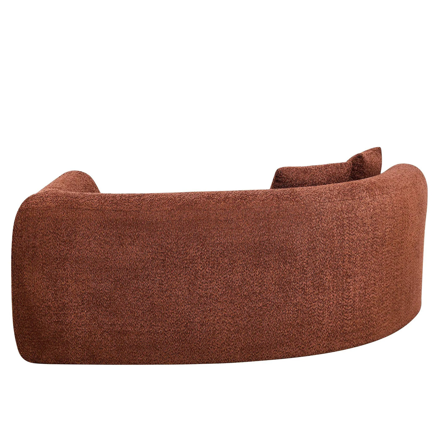 110" Modern Curved L-Shaped Modular Sectional Sofa by HouseOfZazla