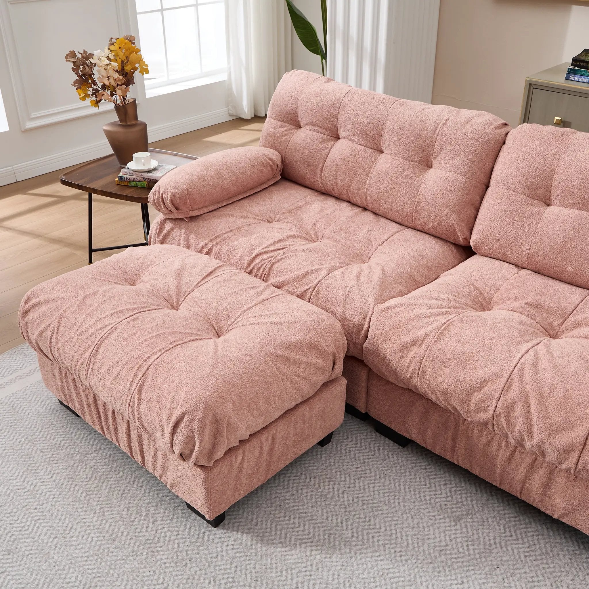 U Shaped Couch Modular Sectional Sofa by HouseOfZazla