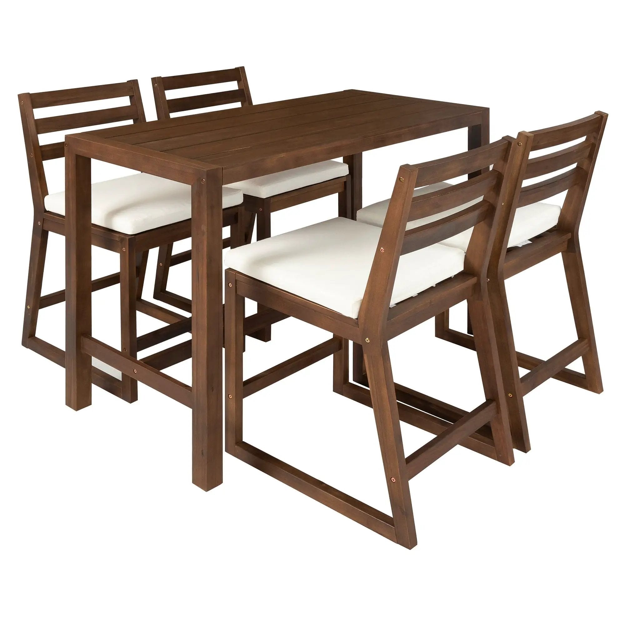 Patio Bar Set With Ergonomic Chairs by Unique Piece Furniture