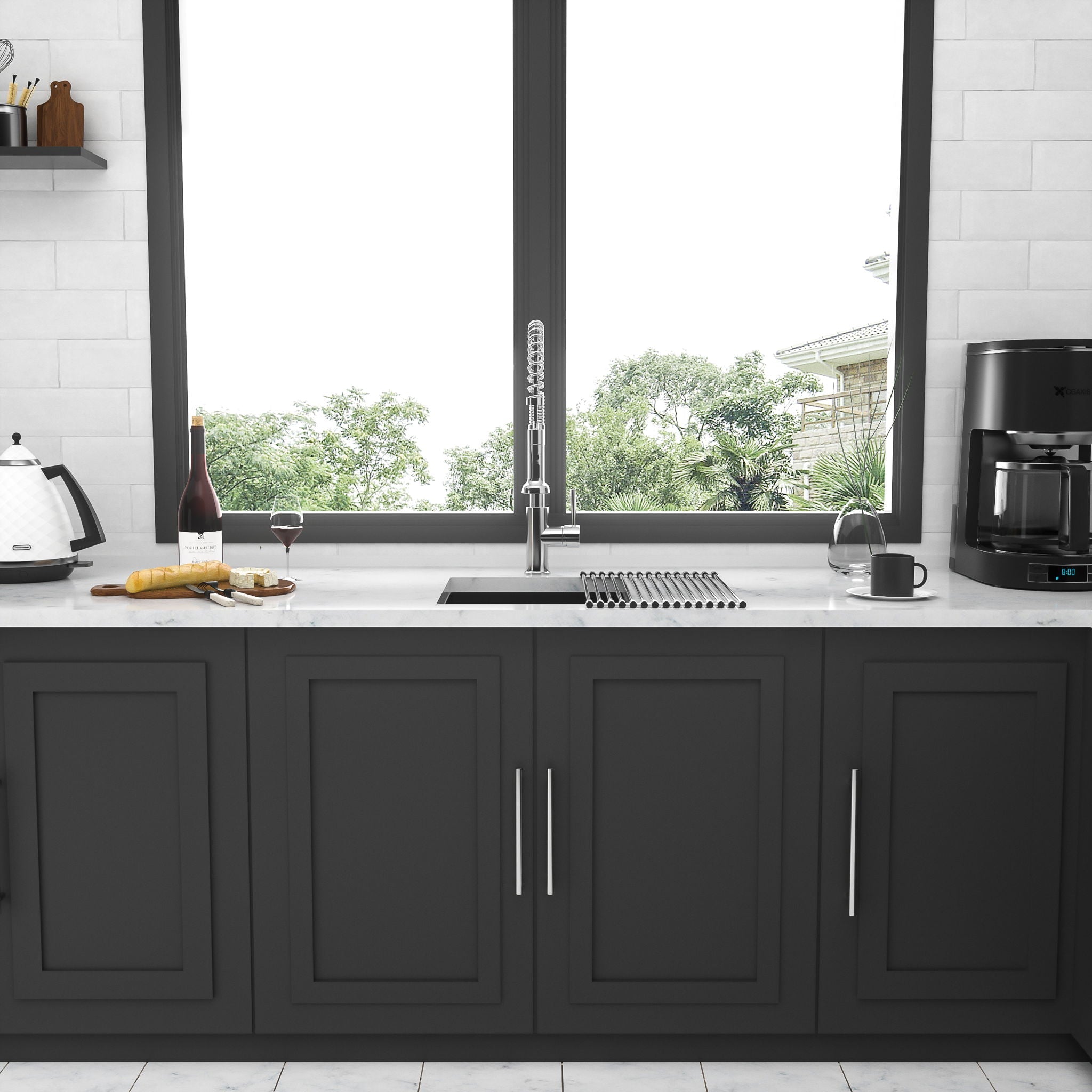 Undermount Kitchen Sink With Deep Single Bowl by HouseOfZazla