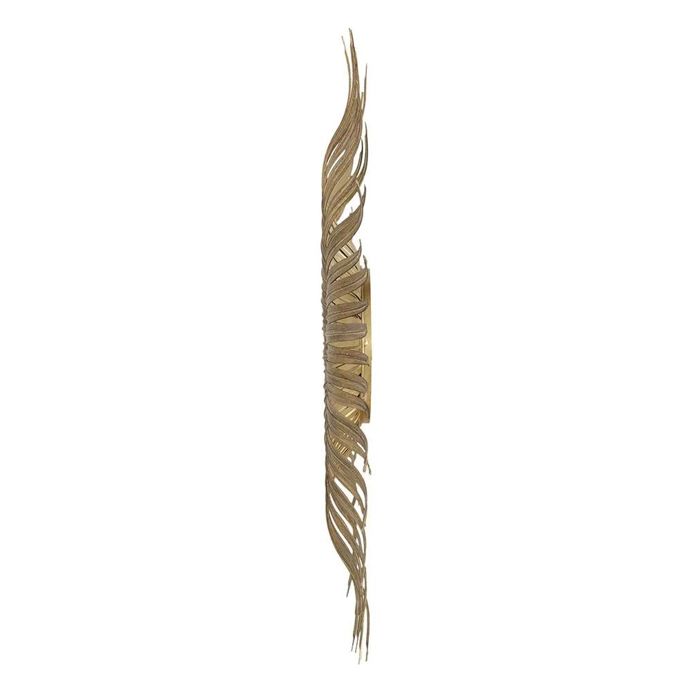 Retro DesignSunburst Metal Wall Mirror Decorative Mirror For A Bedroom Dressing Room, Hallway Or Living Space - Gold by HouseOfZazla