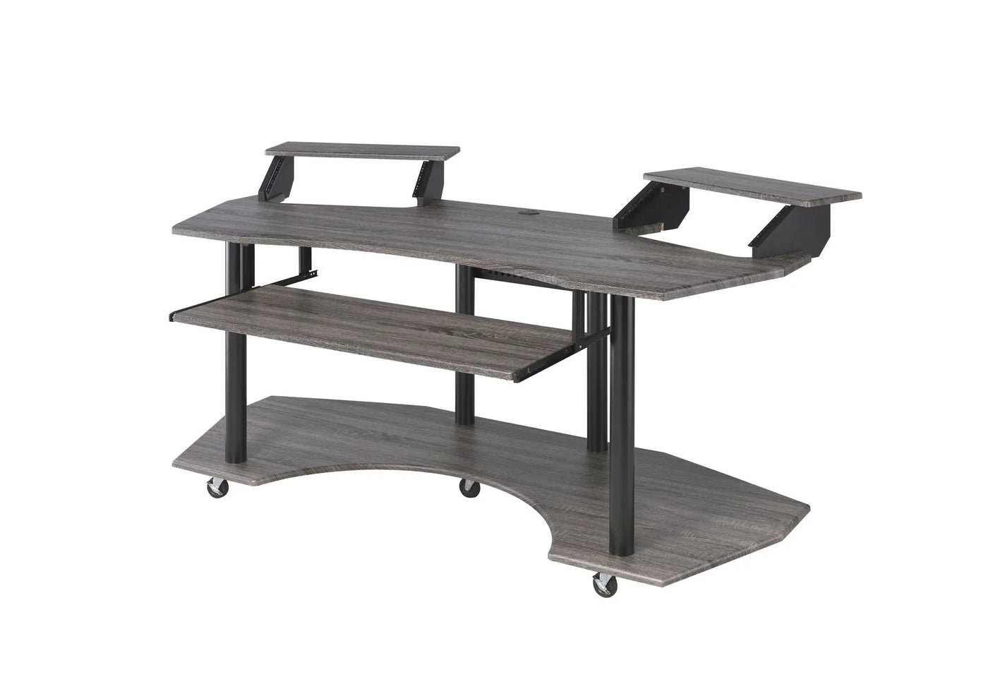 Eleazar - Music Recording Studio Desk - Wood by Unique Piece Furniture